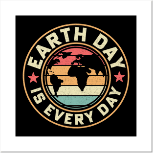 Earth Day is Everyday Posters and Art